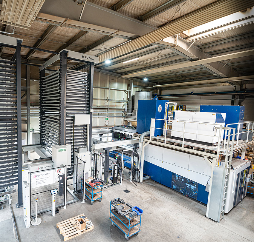 MPH Leistungen Laserschneiden Werkstatt