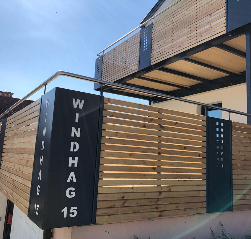 MPH Leistungen Metalltechnik Balkon-Konstruktion